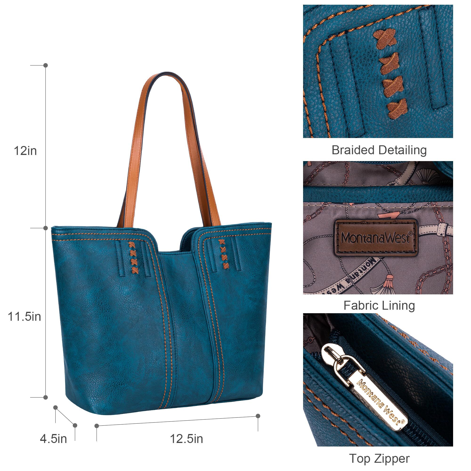 Montana West Oversized Hobo Tote Shoulder Bag photo 2