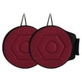 thumbnail image 2 of Ruroz 360 Rotating Seat Cushion for Car,Swivel Car Seat for Car for Elderly Support, Non Slip, Memory Foam, Ergonomic Design (2pcs, Red), 2 of 6