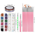 thumbnail image 1 of Juego de herramientas combinadas para uñas Powder Rod 20 Ormromra JPXSD-94, 1 of 4