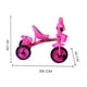 thumbnail image 4 of Triciclo The Baby Shop  con canasto, sonido y diseño conejo Rosa -, 4 of 8