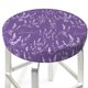 thumbnail image 3 of Balery Lavender Flowers Fundas de asiento para taburete de bar redondo de tela de terciopelo ajustables que protegen de arañazos y manchas para sillas de 14 a 17 pulgadas.-13 inch, 3 of 7