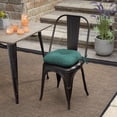 thumbnail image 3 of Arden Selections Outdoor Bistro Seat Cushion (4 Pack) 15 inch, Peacock Blue Green Texture, 3 of 9