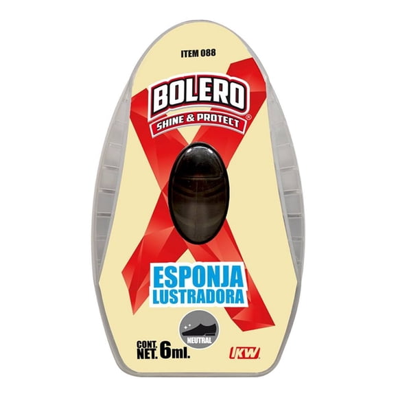 Esponja lustradora Bolero shine & protect neutral 6 ml
