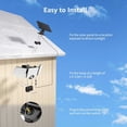 thumbnail image 3 of Lepro Solar Lights for Outside, WL5000 Motion Activated Security Lights, Separate Solar Panel, 3 Adjustable Head 270° Wide Lighting Angle, IP65 Waterproof Wall Lamp for Porch Yard Garage, 3 of 10