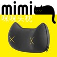 thumbnail image 4 of BBDD - Reposacabezas para asiento de coche con forma de gato, nuevo y creativo, almohada de algodón con memoria para el cuello, soporte para la cintura, caja de pañuelos, 4 of 5