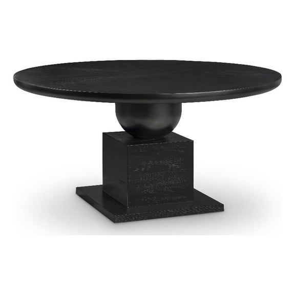 Meridian Furniture Rishal Oak Veneer Dining Table