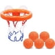 thumbnail image 2 of 1 juego de 5 pelotas de baloncesto, cesta, juego de cestas, juguetes de baño, mini cesta con ventosas. ER, 2 of 5