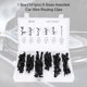 thumbnail image 4 of 54 piezas 6 tamaños surtidos arnés de cableado de coche Clip de enrutamiento de cables Clip de conducto enrollado, 4 of 5