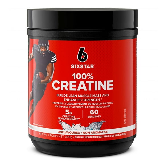 Creatine Monohydrate | Six Star Elite 100% Creatine Monohydrate Powder | Post Workout Muscle Recovery & Muscle Builder | Micronized Creatine Powder | | Unflavored (60 Servings)