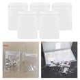 thumbnail image 2 of kurtrusly PVC Jewelry Storage Organizer for Earrings Album Cards 5 Bags 5g, 2 of 9