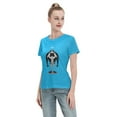 thumbnail image 4 of Women's Basic Short Sleeve T-Shirt One Piece Big Bear, 4 of 6