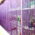 thumbnail image 5 of Luxtrada Crystal Beaded Curtain Tassel Curtain - Partition Door Curtain Beaded String Curtain Door Screen Panel Home Decor Divider Crystal Tassel Screen 100CMX200CM, 5 of 5