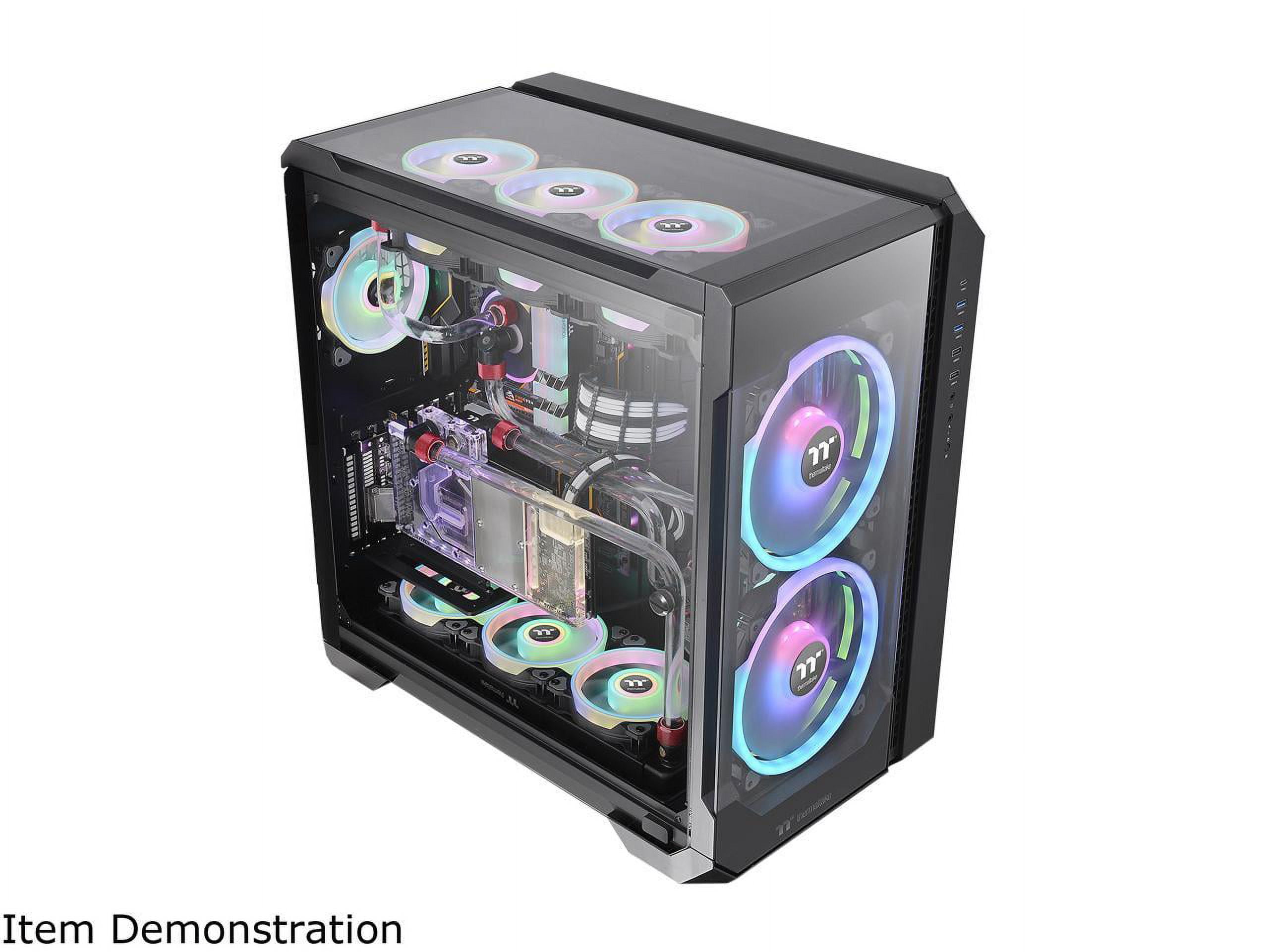 Thermaltake View 51 ARGB Tempered Glass Case - Black - Walmart.com