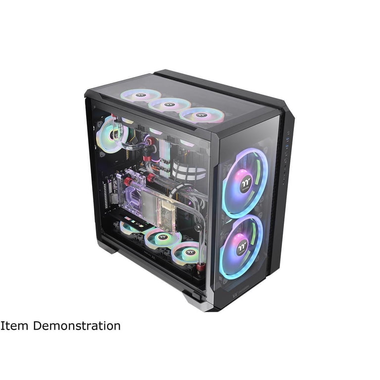 Thermaltake View 51 ARGB Tempered Glass Case - Black - Walmart.com Thermaltake View 51 ARGB Tempered Glass Case - Black - Walmart.com
