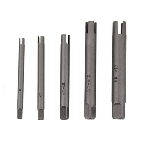 

Clearance Sale Litaoh 1 Set Of Broken Wire Extractor Faucets 5Pc Faucet Broken Wire Extractor High Quality Steel Broken Head Taps Remover Stripped Screw Tap Extractor Set