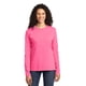 thumbnail image 1 of Camiseta de algod?n central de manga larga para mujer de Port & Company?. LPC54LS Rosa Ne?n XXL Puerto & Compa??a LPC54LS, 1 of 1