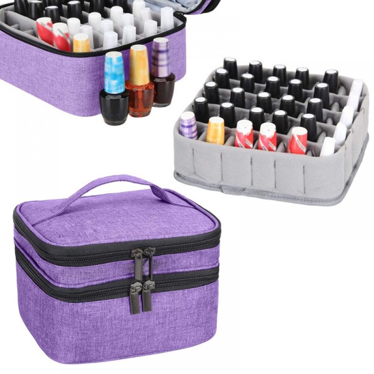 New Essential Oil Case Nail Polish Storage Bag Portable Cosmetic