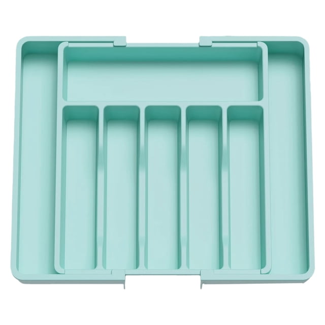 Expandable Silverware Drawer Organizer - Adjustable Utensil Tray for Kitchen, Flatware and Cutlery Holder with Multiple Compartments for Spoons, Forks, and Efficient Storage A Storage Box