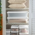 thumbnail image 6 of Sterilite 28 Qt Clear Plastic Stacking Storage Container Box w/Lid, 40 Pack, 6 of 12