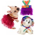 thumbnail image 3 of Chien Princesse Robe Confortable Été Jupe Robes Robe de Soirée Vêtements Costume pour les Chiens de Compagnie Chats Chiot, 3 of 7
