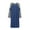 Blue, variant on WBQ Long Nightgowns for Women Round Neck Loungewear Oversized Sleepwear Full Length Pajamas Dress Ultra-Soft Nightshirt with Pocket, S-3XL
