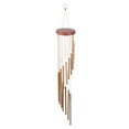 thumbnail image 2 of Carillón de viento de metal Jadeshay 18 tubos de Aleación de aluminio Jardín Decoración de hogar, 2 of 8