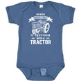 thumbnail image 3 of Inktastic Tractor Woman Girls Baby Bodysuit, 3 of 5