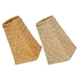 thumbnail image 4 of KAKOWELY 2 cestas tejidas para almacenamiento de flores, cestas rústicas tejidas, cestas decorativas para almacenamiento., 4 of 5