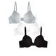 thumbnail image 1 of Camiseta Bra Fruit of the Loom de algodón liso 34B para mujer, 1 of 3