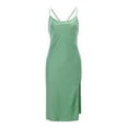 thumbnail image 6 of Sleepwear for Women Tank Nightgown Chemise Racerback Sleeveless Sleep Dress, 6 of 7