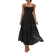 thumbnail image 2 of Vestido Fluido con Tirantes Finos y Corsé para Mujer, Ideal para Vacaciones en la Playa o Como Invitada de Boda Negro L, 2 of 10