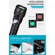 thumbnail image 1 of Potente linterna LED USB para exteriores, Mini linterna portátil con clip para bolígrafo (batería 18650) Ehuebsd Para estrenar, 1 of 9