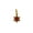red, variant on 18K Solid yellow Tiny Enamel Star David pendant