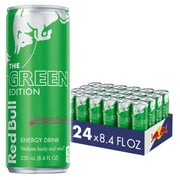 Red Bull Energy Drink, The Green Edition, Dragon Fruit, 8.4 Fl Oz (24 pack)