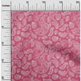 thumbnail image 2 of oneOone Viscose Jersey Fuschia Pink Fabric Block Craft Projects Decor Fabric Printed By The Yard 60 Inch Wide-SM, 2 of 5