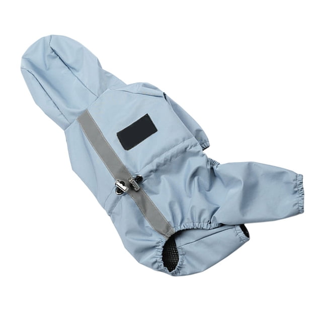 unbranded 1Ud Impermeable Reflectante Para Perros Y Chaqueta Azul Transpirable Y Duradera