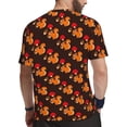 thumbnail image 2 of Wukai Cute Squirrel Print Men's Short-Sleeved Mesh T-Shirt,Quick-Dry Short Sleeve Workout T-Shirt-4X-Large, 2 of 8