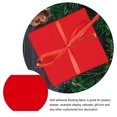 thumbnail image 4 of Red 2 Pcs Bottom Fabric Fluff Adhesive Self-adhesive Fleece Jewelry Dressing Table, 4 of 6