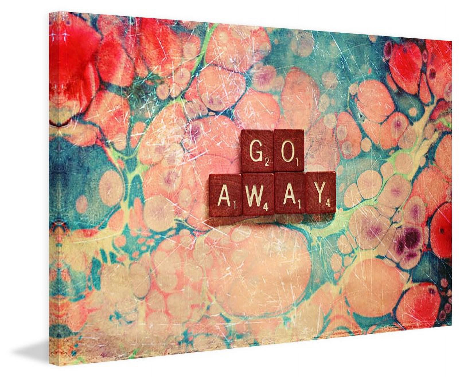 Marmont Hill "Go Away" Sylvia Cook Painting Print on Canvas