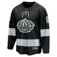thumbnail image 2 of Men's Fanatics Drew Doughty Black Los Angeles Kings Alternate Breakaway Jersey, 2 of 3