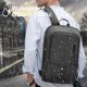 thumbnail image 4 of Mochila delgada para hombre de negocios, con cargador USB, computadora, ligera, antirrobo, viajes, 4 of 4