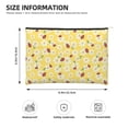 thumbnail image 3 of Cauagu Chamomile And Ladybug for Tyvek Makeup Bag,Reusable Travel Cosmetic Bag Women Organizer Toiletry Bag Birthday,Gifts for Women Girlfriend Mom Teacher 6.5’’*8.9’’, 3 of 7