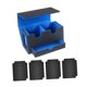 thumbnail image 3 of Estuche para cartas coleccionables, estuche para cartas de juego, juguete para cartas coleccionables, barajas de protección premium Azul interior, 3 of 9
