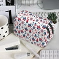 thumbnail image 7 of Kdxio Happy Columbus Day for Double Compartment Pen Case Oxford Organizer with Zipper Pockets for Students Artists, 7 of 7