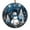 E, variant on Nmdmisc Christmas Tree Decorations Christmas Hanging Ornament Christmas Tree Round Decoration Christmas Tree Hanging Pendants for Family Colleagues Friend,3.15"