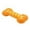 Orange, variant on Chew Toys for Puppies Interactive Strong Chewing Bone Teething Rings for Indoor Outdoor Use Durable TPR Mix for Aggressive Chewers