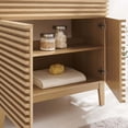 thumbnail image 6 of Modway Render 35" MDF and Particleboard Bathroom Vanity Cabinet in Oak, 6 of 8