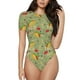 thumbnail image 1 of Balery Taco Body de cuello redondo de manga corta para mujer Tops de manga corta Tops básicos-Large, 1 of 7