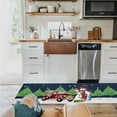thumbnail image 4 of Kitchen Rugs and Mats Set of 1 Christmas Snowman and Red and Black Buffalo Plaid Truck Kitchen Sink Mat,Non-Slip Area Runner Rug,Washable Floor Mat for Home Dining Room Office 18"x47", 4 of 6