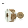 thumbnail image 2 of Gkeoshab Gift Wrapping Paper Handmade Thank you Stickers Wedding Flower Baking Handmade Adhesive Labels Home & Garden, 2 of 2